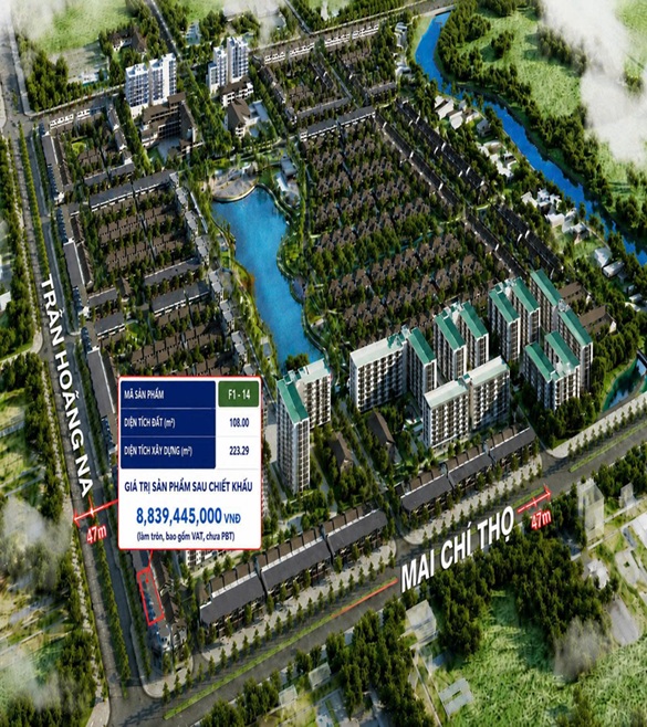 HOT HOT – CẦN BÁN SHOPHOUSE NAM LONG II CENTRAL LAKE TẠI P. Hưng Thạnh, Q. Cái Răng, TP. Cần Thơ-4