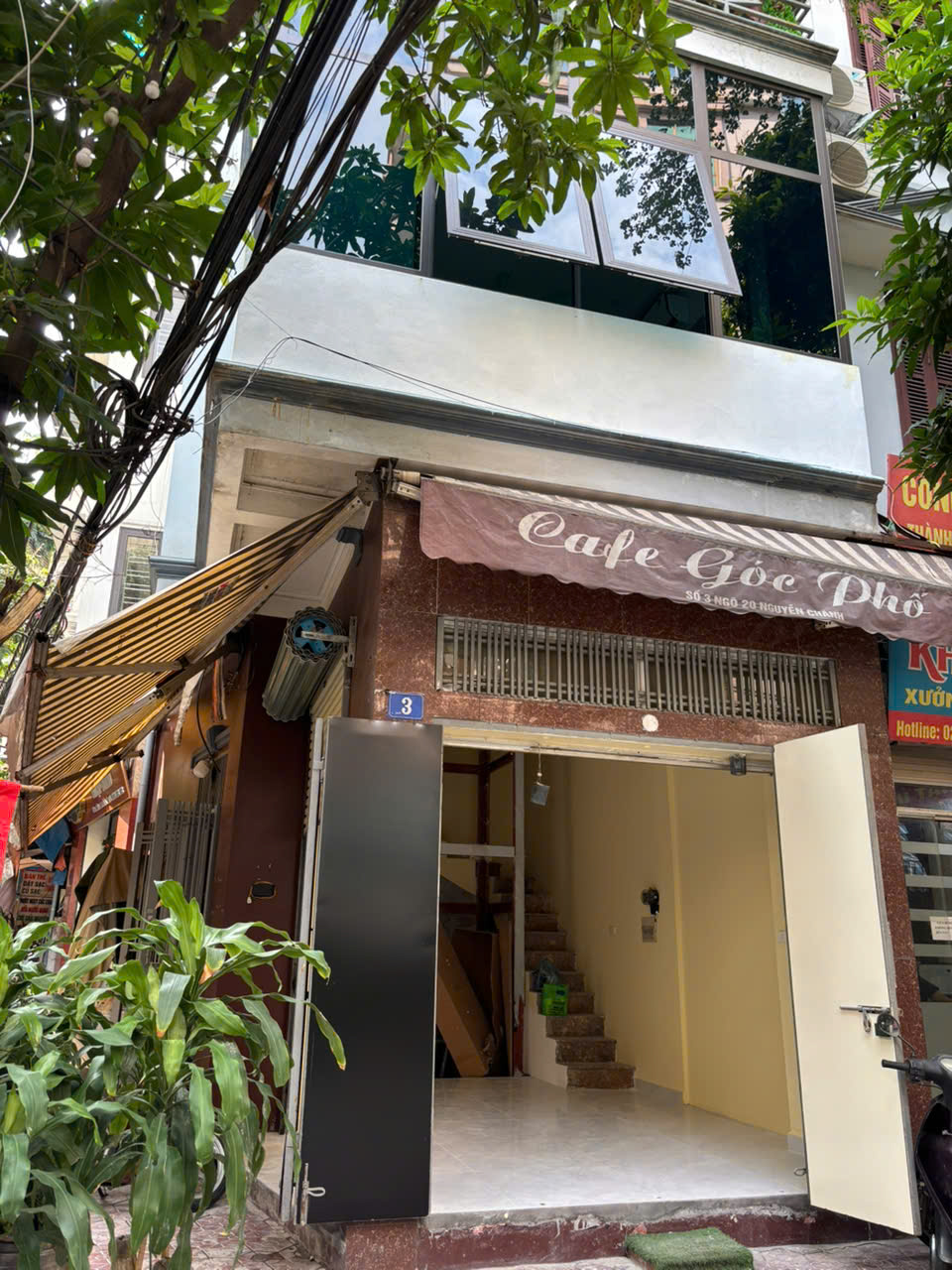 CHO THUÊ MẶT BẰNG KINH DOANH – GÓC 2 MẶT NGÕ NGUYỄN CHÁNH, YÊN HÒA, CẦU GIẤY