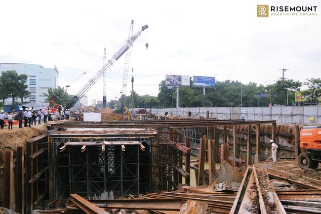 Dự án đang thi công móng