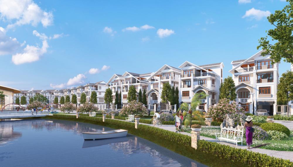 Biệt thự ven hồ Bách Việt Lake Garden