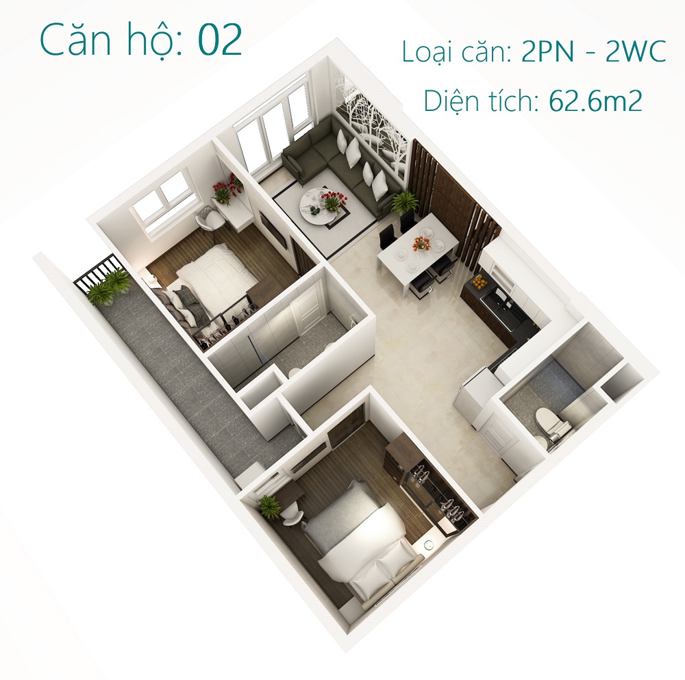 Căn hộ 2