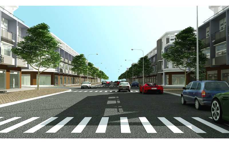 Nhà phố Nam Sông Cái 3