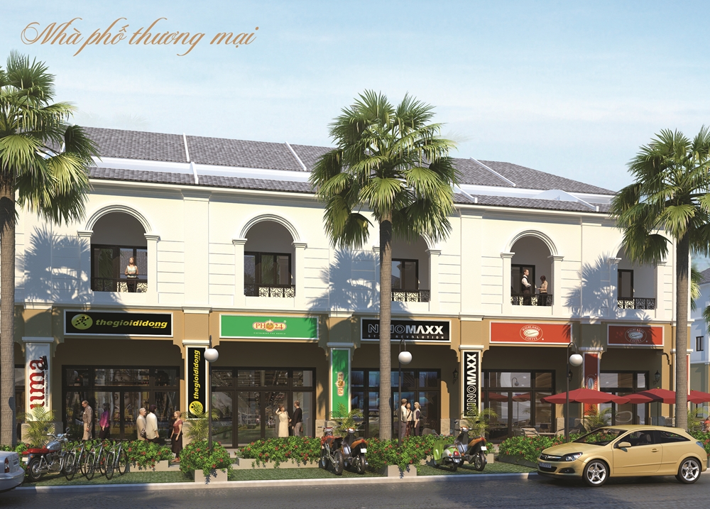 Nhà phố thương mại