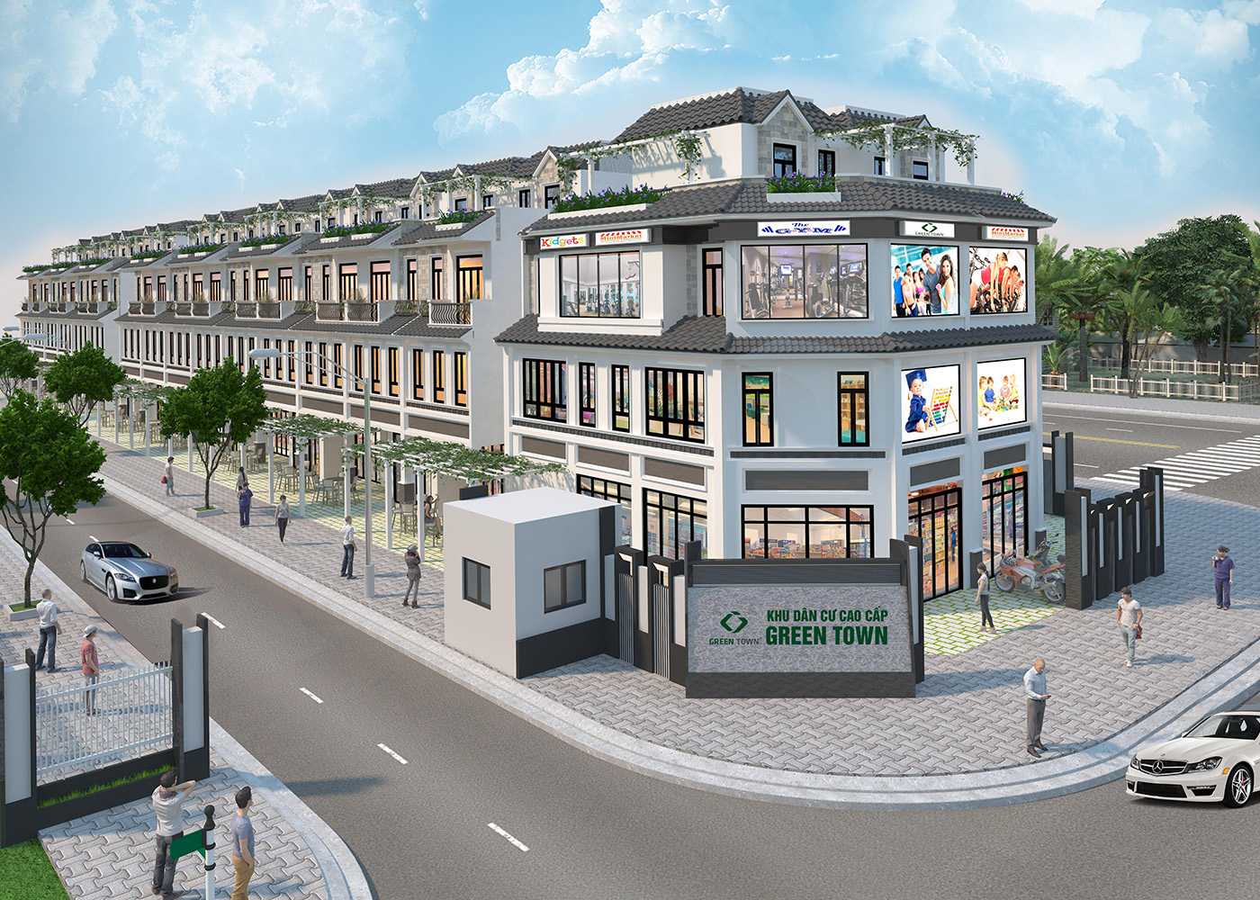 Nhà phố Green Town quận 9