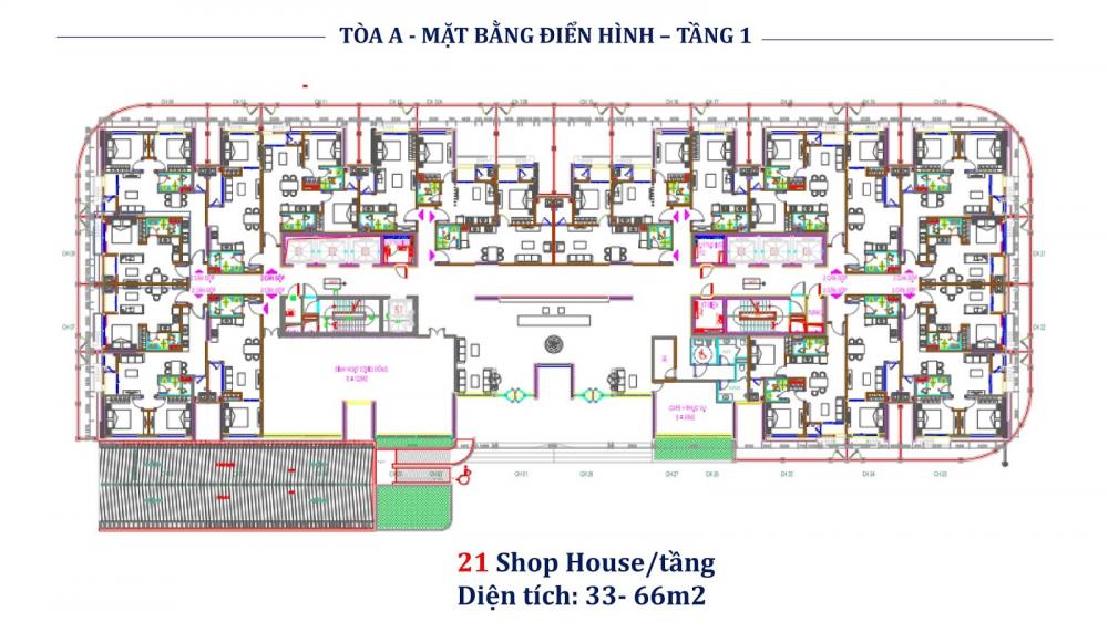 Tầng 1 - Tòa A