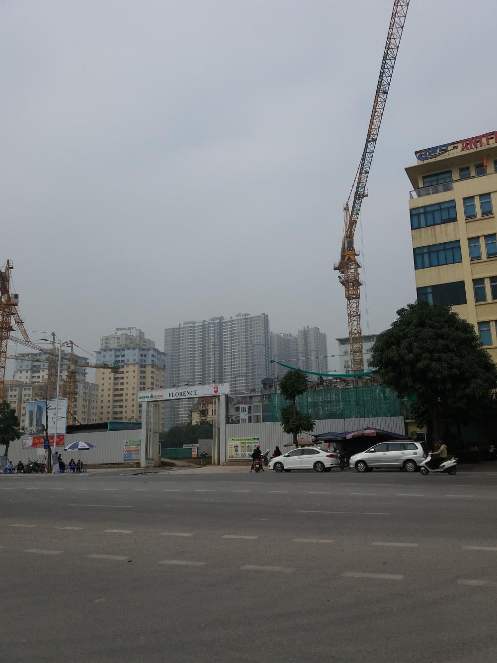 Dự án đang thi công móng, hầm