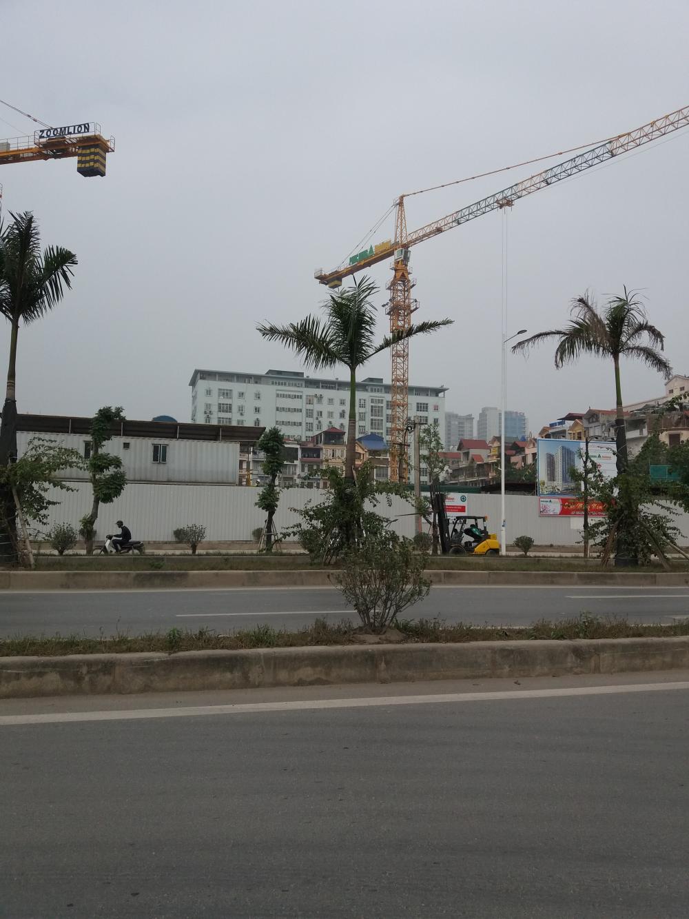 Dự án đang thi công móng, hầm