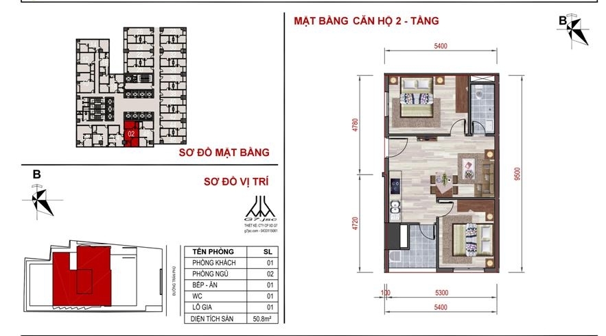 Thiết kế căn hộ 02