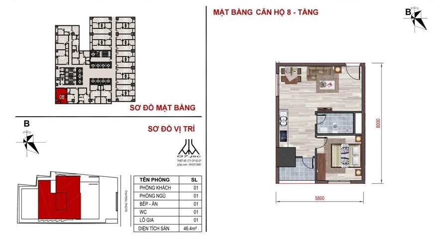 Thiết kế căn hộ 08