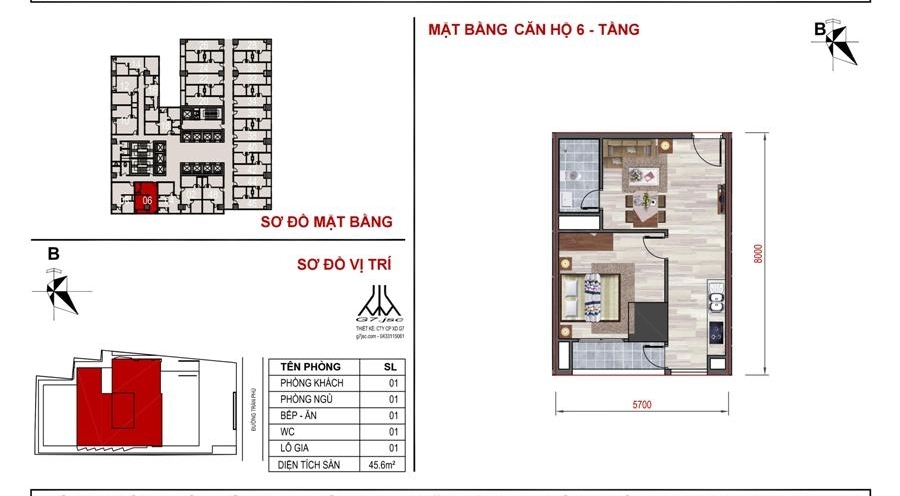 Thiết kế căn hộ 06