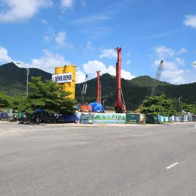 Block A và B đã thi công xong móng