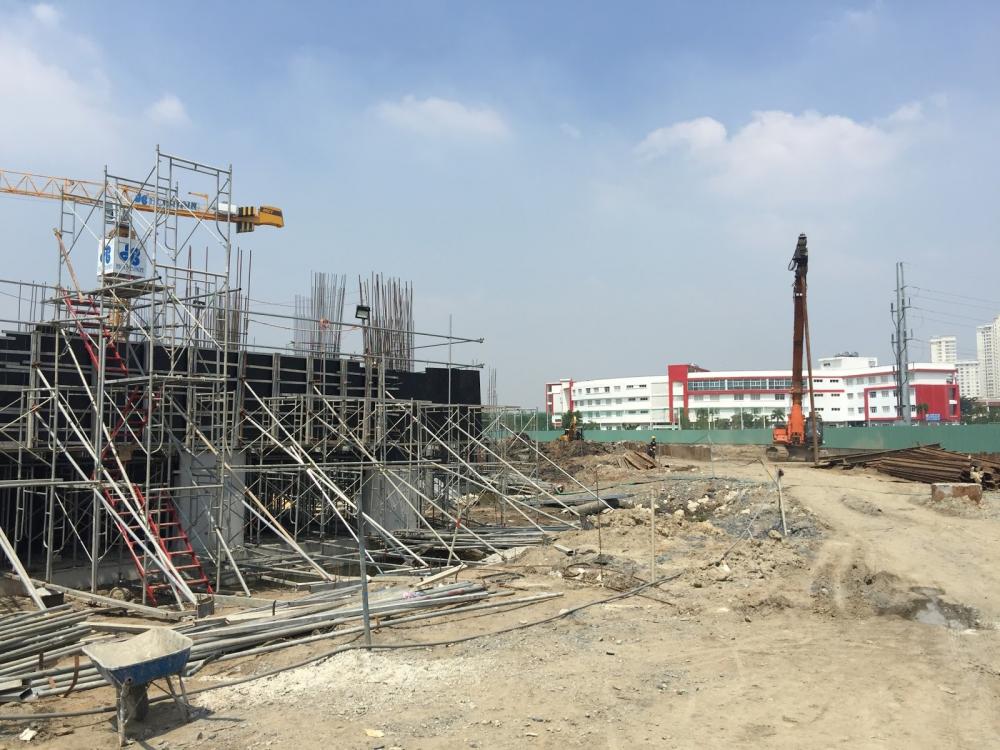 Dự án đang thi công phần thô