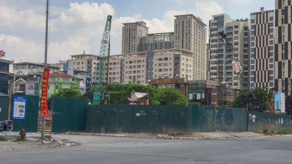 Dự án đang chuẩn bị mặt bằng