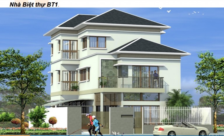 Biệt thự Phú Mỹ Center Point