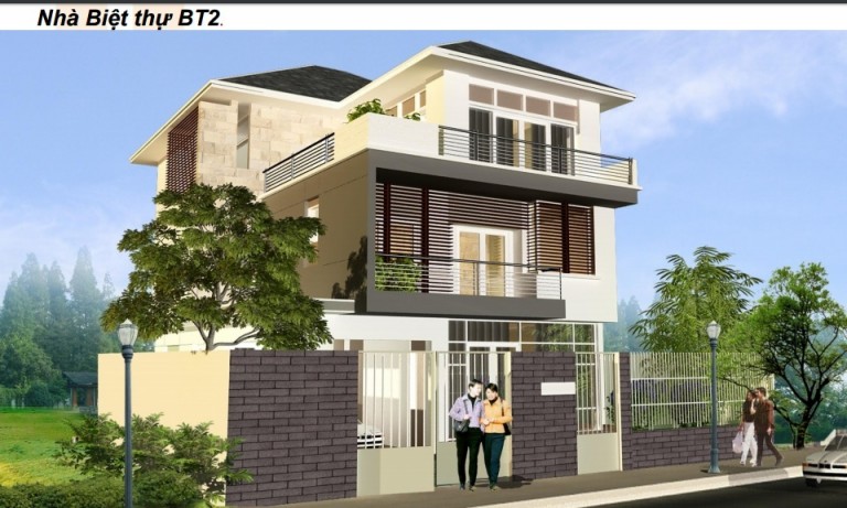 Biệt thự Phú Mỹ Center Point 2