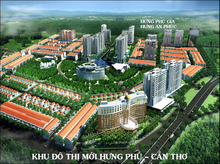 Khu đô thị mới Hưng Phú - Cần Thơ Tổng quan của Khu đô thị mới Hưng Phú - Cần Thơ | ảnh 1