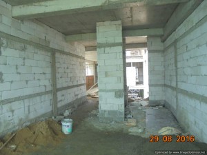 Dự án đã chuẩn bị hoàn thiện, đã đổ bê tông mái