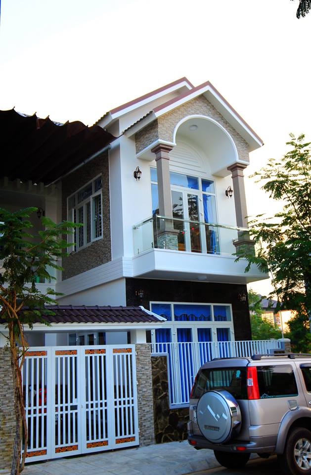 Những ngôi nhà đầu tiên tại dự án đã hoàn thiện