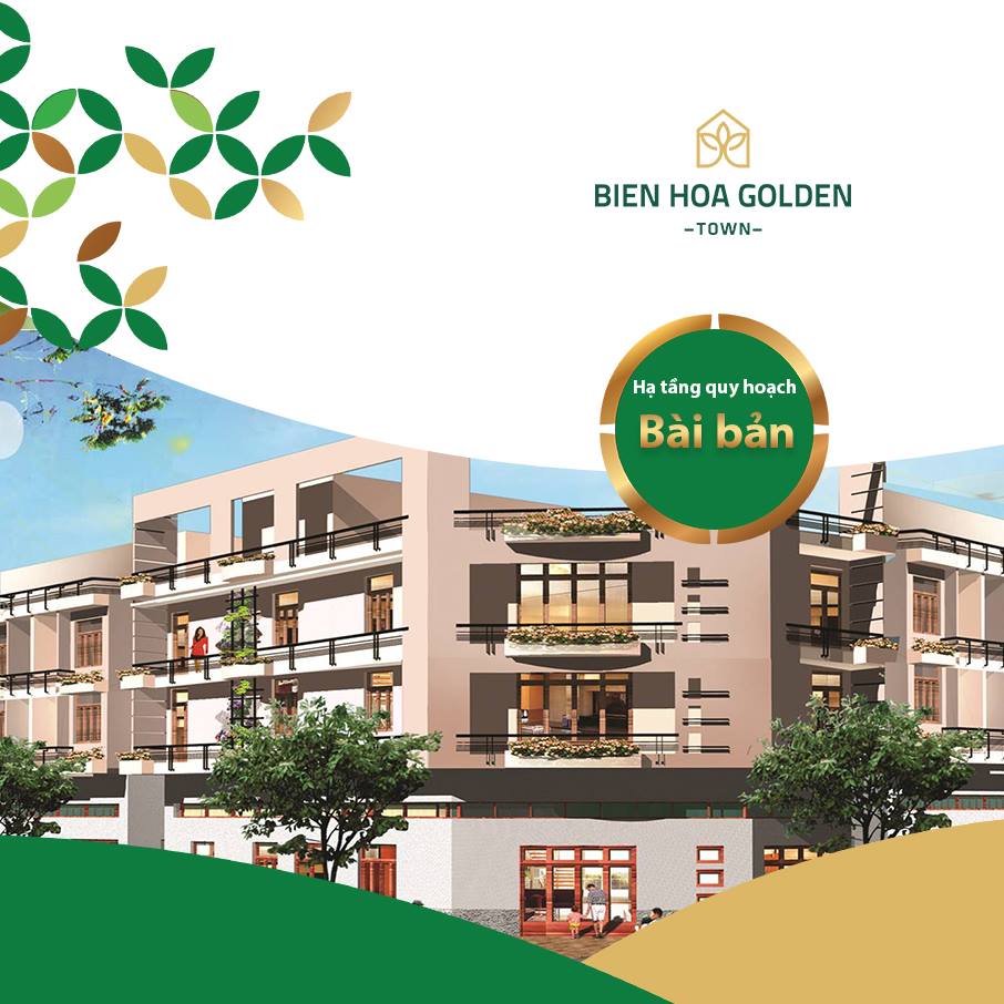 Nhà phố Biên Hòa Golden Town 2