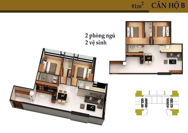Thiết kế căn hộ B