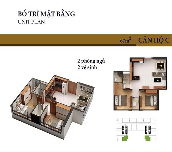 Thiết kế căn hộ C