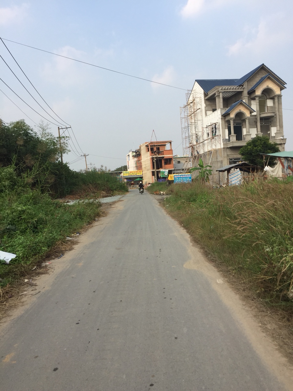 Dự án đang thi công khoan phần móng của các tòa nhà