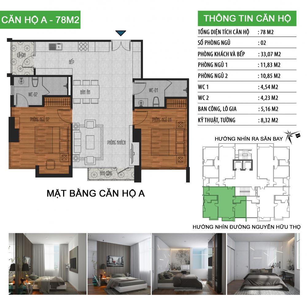 Thiết kế căn hộ A