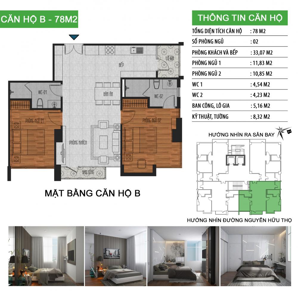 Thiết kế căn hộ B