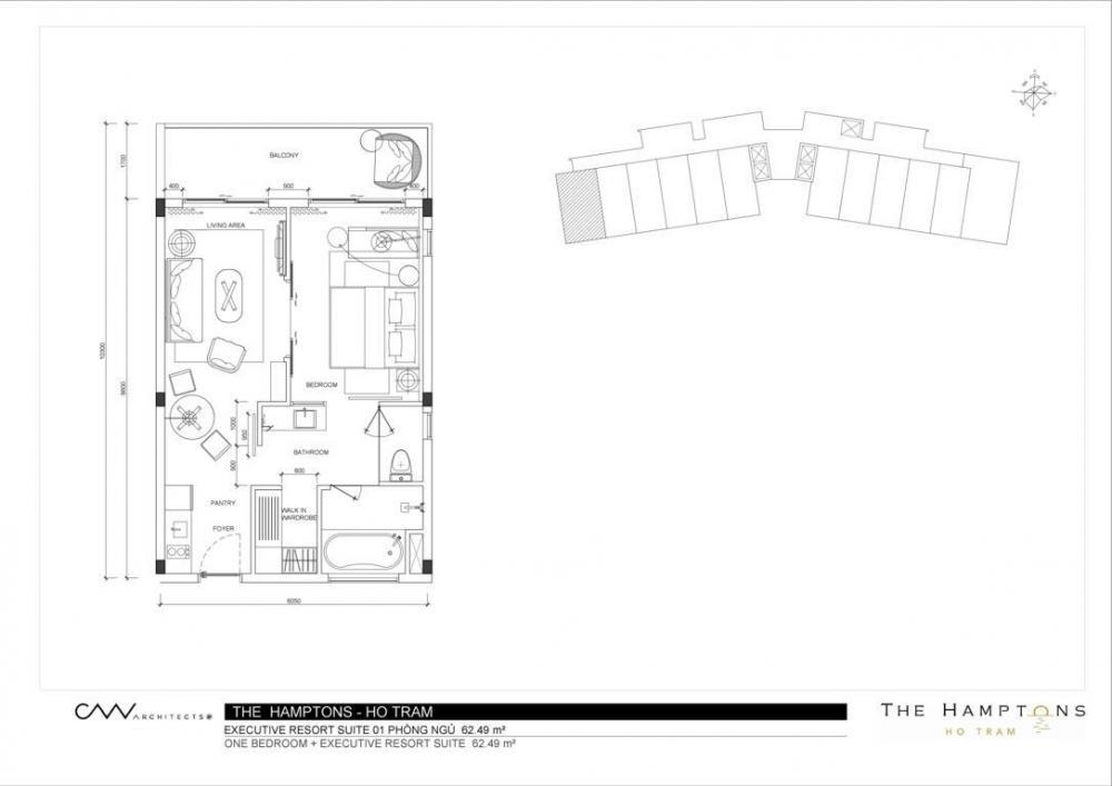 Thiết kế căn hộ 59.16 m2