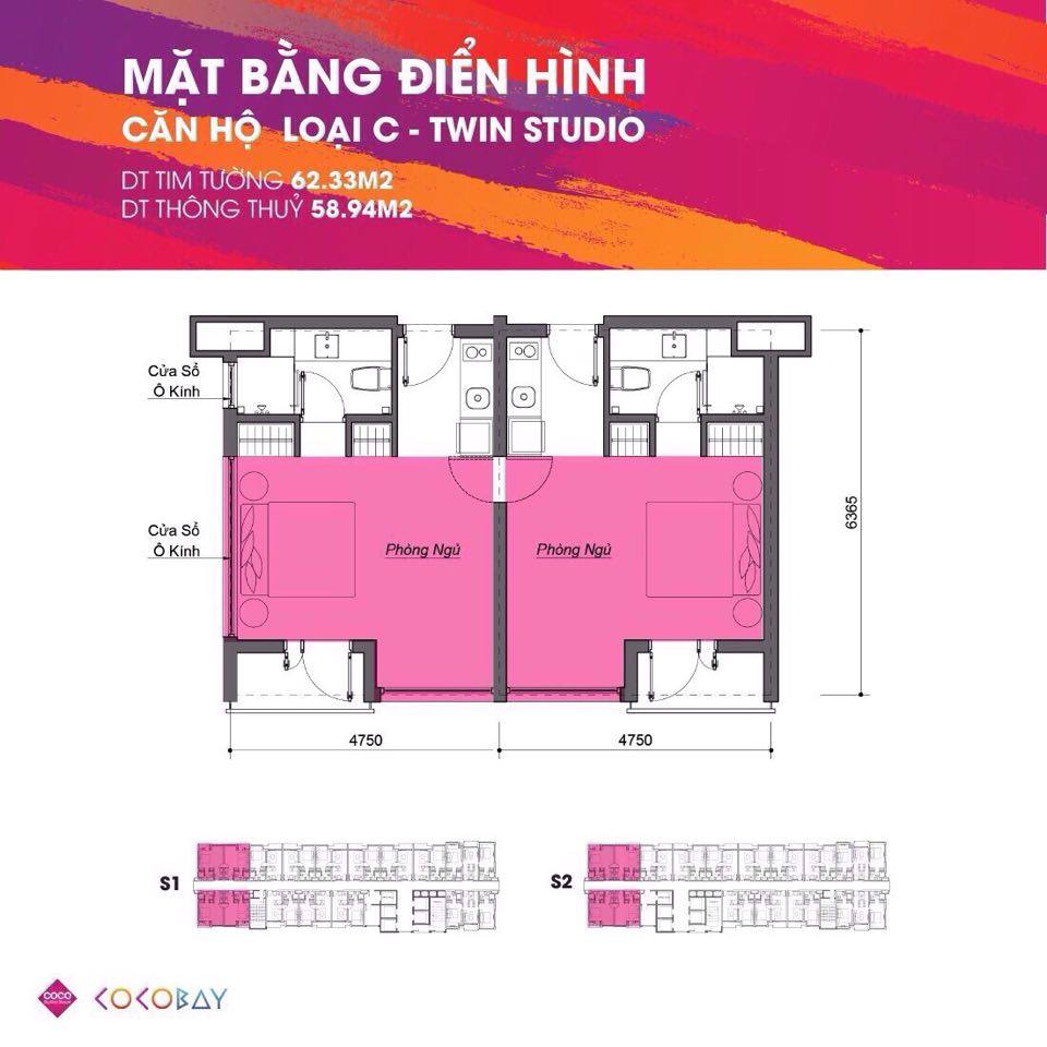 Thiết kế căn hộ loại C