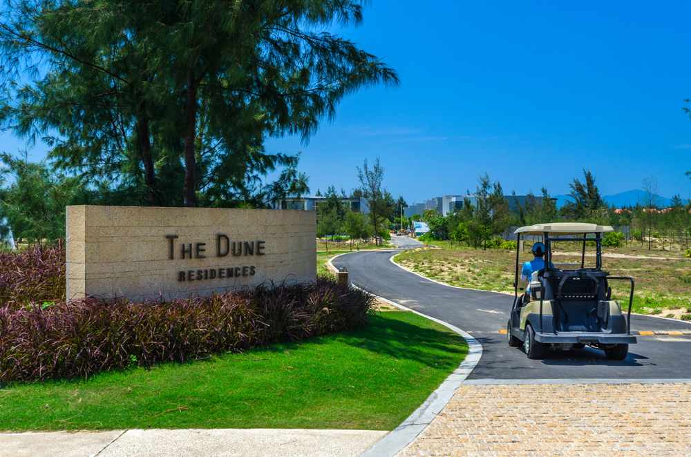 Lối vào Khu biệt thự The Dune Khu biệt thự The Dune