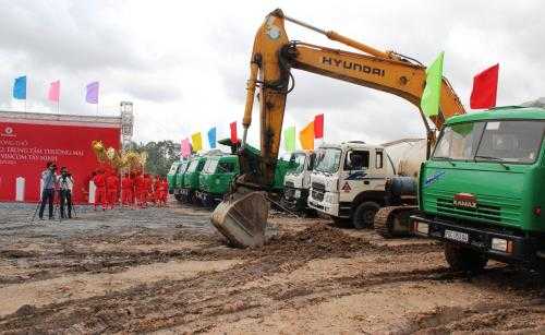 Dự án được khởi công