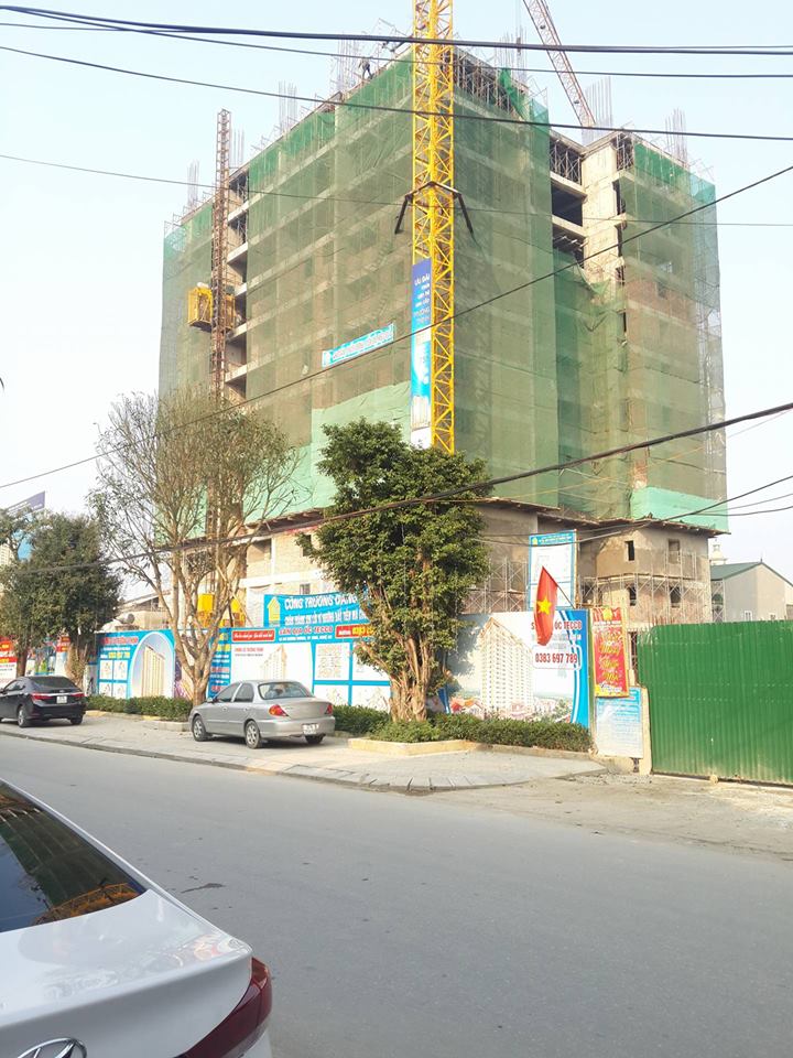 Dự án đang thi công phần thô