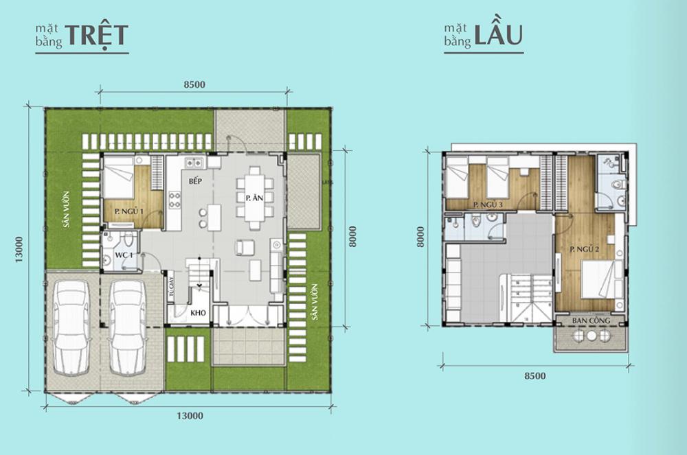 Biệt thự 13x13