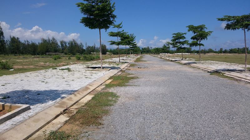 Dự án đang hoàn thiện hạ tầng