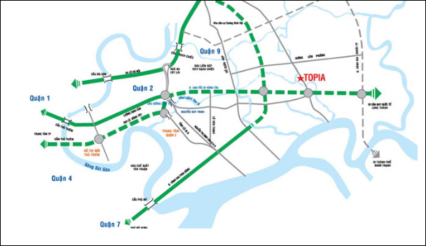 Vị trí của Topia Garden Topia Garden | ảnh 1