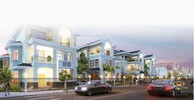 Mẫu biệt thự Mỹ Phú 3 mỹ phú 3