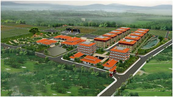 Phối cảnh dự án Nghĩa trang cao cấp Phúc An Viên Phúc An Viên