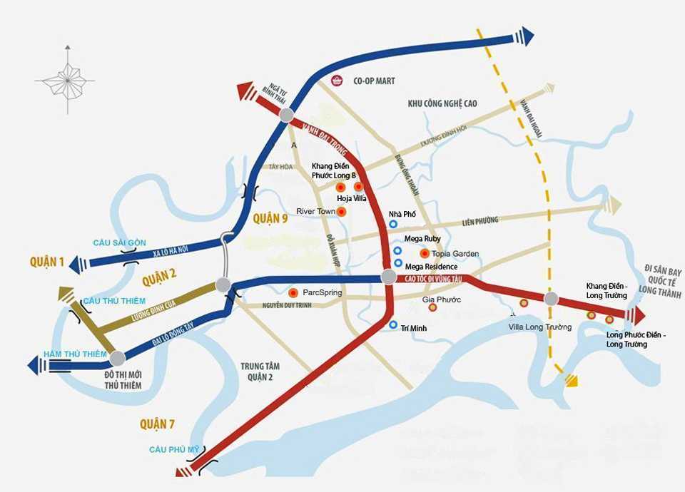 Vị trí dự án vị trí dự án