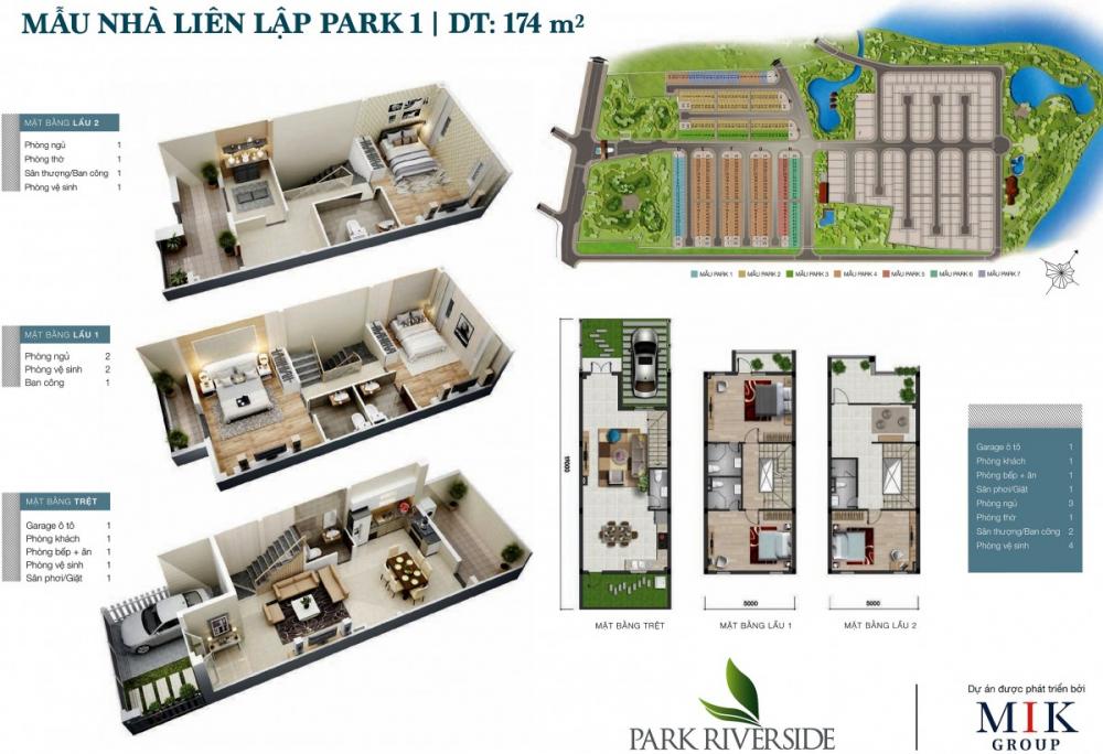 Nhà phố - biệt thự Park Riverside Tân Cảng