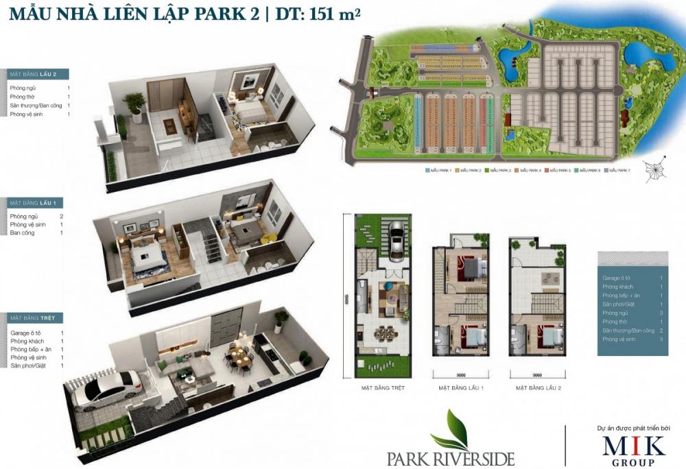 Nhà phố - biệt thự Park Riverside Tân Cảng 2
