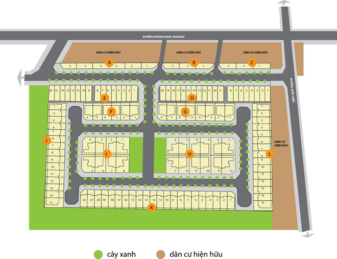 Mặt bằng tổng