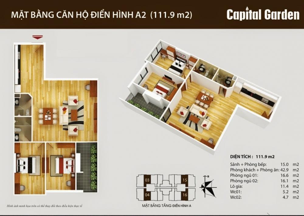 Thiết kế căn hộ A2