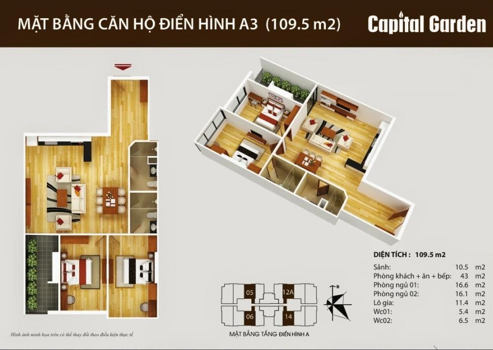 Thiết kế căn hộ A3