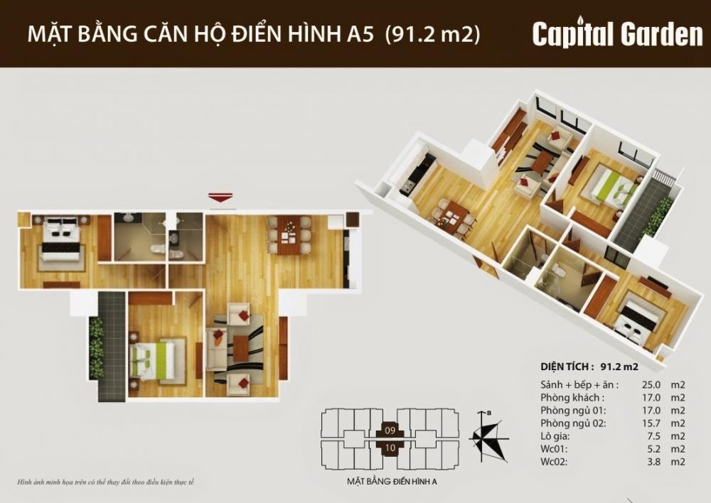 Thiết kế căn hộ A5