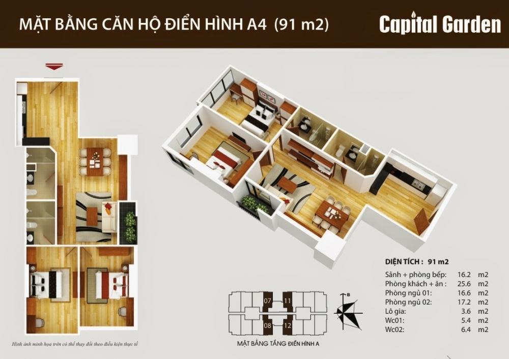 Thiết kế căn hộ A4