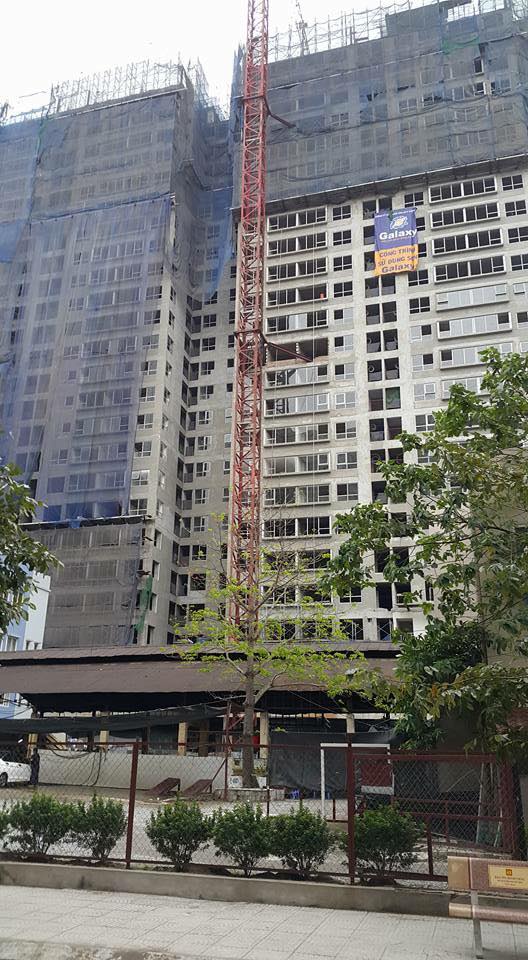 Dự án thi công đến tầng mái