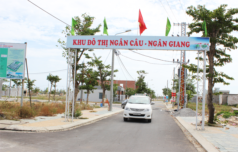 Dự án đã hoàn thiện cơ sở hạ tầng
