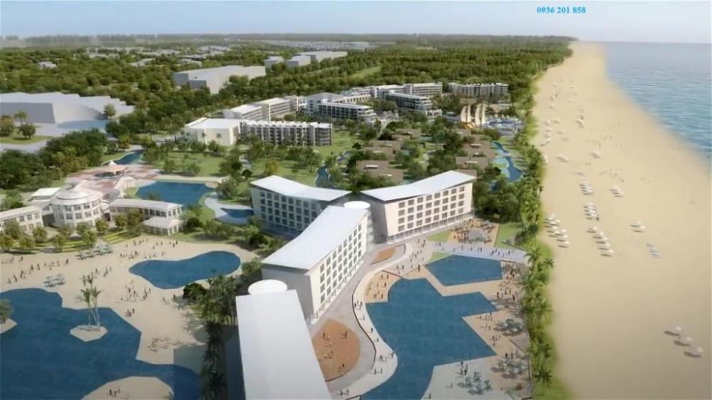 Phối cảnh tổng thể dự án Khu đô thị New Hội An City New Hội An City