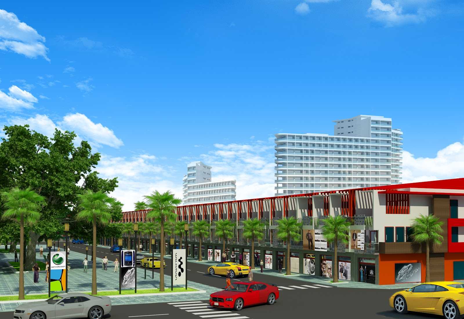 Nhà phố Thành Phố Mới Bình Dương